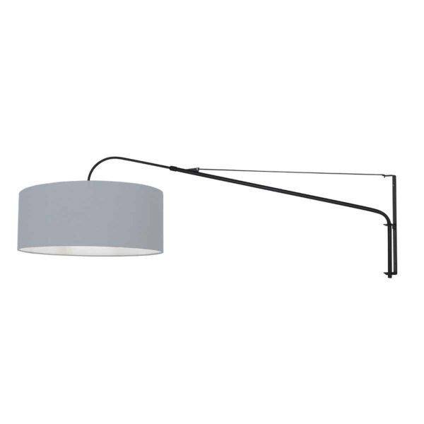 Steinhauer Elegant classy wandlamp – E27 (grote fitting) – Zwart