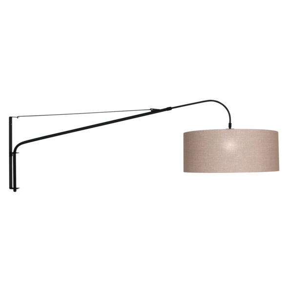 Steinhauer Elegant classy wandlamp – E27 (grote fitting) – Zwart