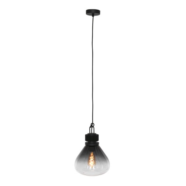 Steinhauer Flere hanglamp – ø 25 cm – E27 (grote fitting) – Zwart