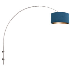 Steinhauer Gramineus wandlamp – E27 (grote fitting) – Staal