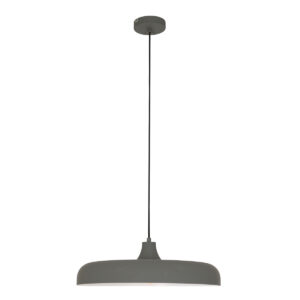 Steinhauer Krisip hanglamp – ø 50 cm – E27 (grote fitting) – Grijs