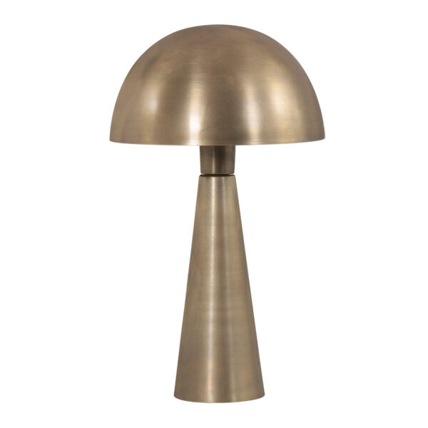 Steinhauer Pimpernel tafellamp – ø 25 cm – Niet verstelbaar – E27 (grote fitting) – Brons