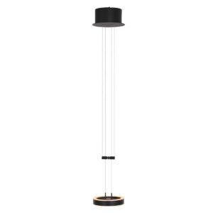 Steinhauer Piola hanglamp – ø 16 cm – In hoogte verstelbaar – Ingebouwd (LED) – Zwart