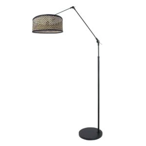 Steinhauer Prestige chic vloerlamp – E27 (grote fitting) – Zwart