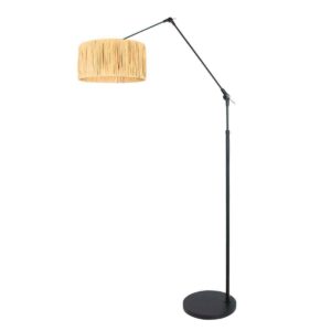 Steinhauer Prestige chic vloerlamp – E27 (grote fitting) – Zwart