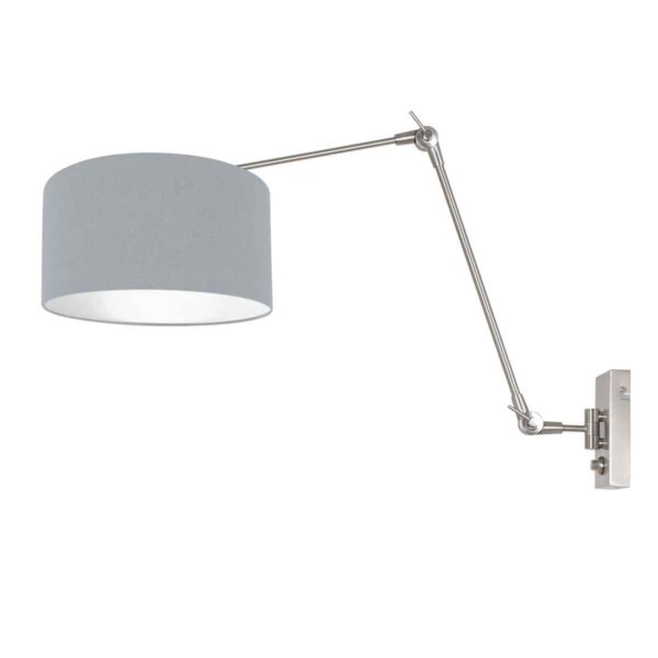 Steinhauer Prestige chic wandlamp – E27 (grote fitting) – Staal