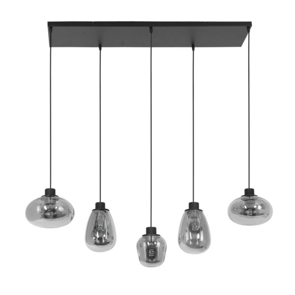 Steinhauer Reflexion hanglamp – E27 (grote fitting) – Zwart