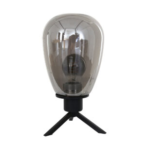 Steinhauer Reflexion tafellamp – ø 15 cm – Niet verstelbaar – E27 (grote fitting) – Zwart