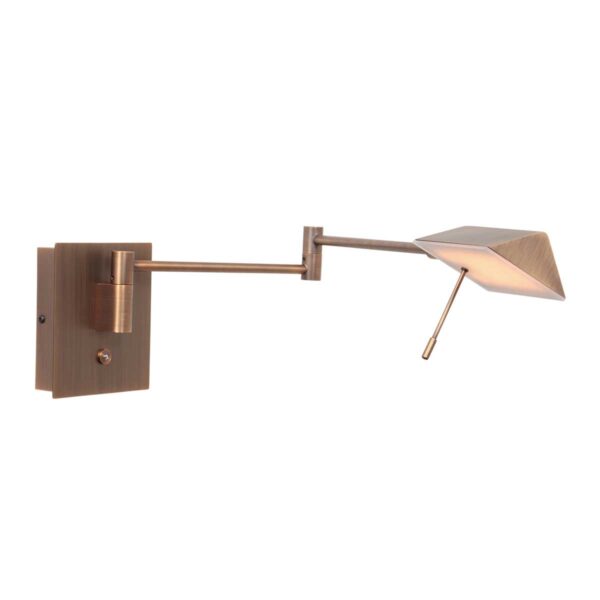 Steinhauer Retina wandlamp – Ingebouwd (LED) – Brons