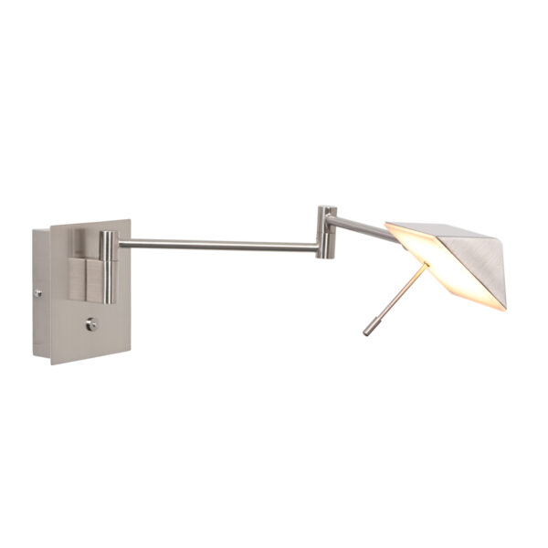 Steinhauer Retina wandlamp – Ingebouwd (LED) – Staal