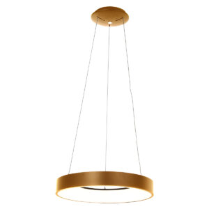 Steinhauer Ringlede hanglamp – ø 48 cm – In hoogte verstelbaar – Ingebouwd (LED) – Goud