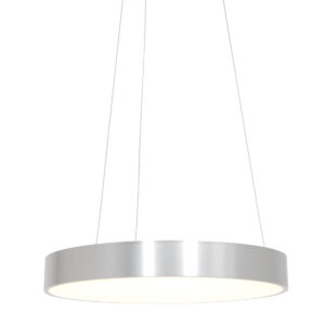 Steinhauer Ringlede hanglamp – ø 48 cm – In hoogte verstelbaar – Ingebouwd (LED) – Zilver