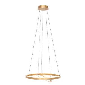 Steinhauer Ringlux hanglamp – ø 60 cm – Ingebouwd (LED) – Goud
