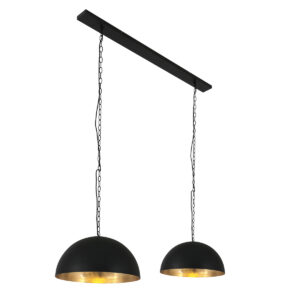 Steinhauer Semicirkel hanglamp – E27 (grote fitting) – Zwart