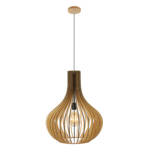 Steinhauer Smukt hanglamp – ø 50 cm – E27 (grote fitting) – Naturel