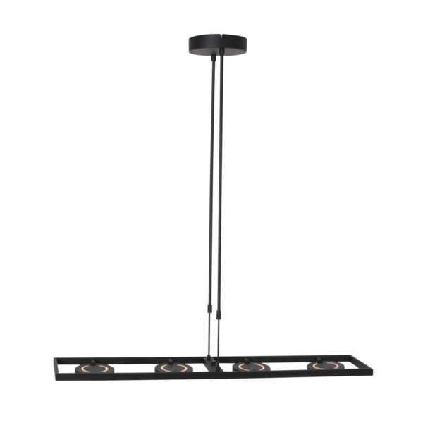 Steinhauer Soleil hanglamp – In hoogte verstelbaar – Ingebouwd (LED) – Zwart