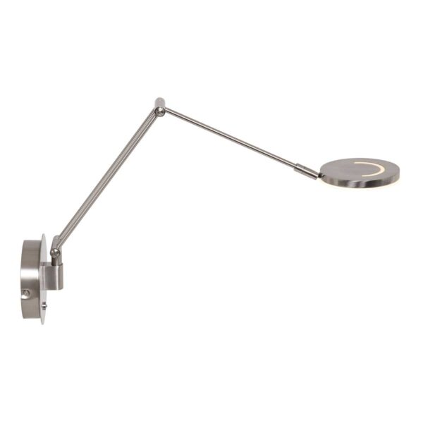 Steinhauer Soleil wandlamp – Ingebouwd (LED) – Staal