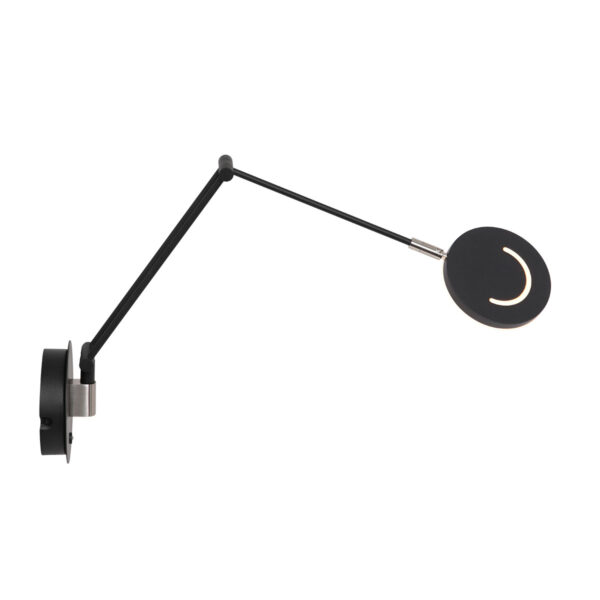 Steinhauer Soleil wandlamp – Ingebouwd (LED) – Zwart