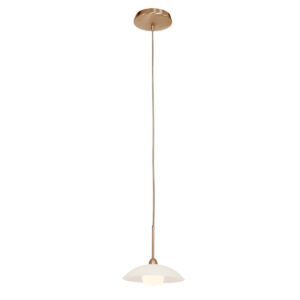 Steinhauer Sovereign classic hanglamp – ø 18 cm – In hoogte verstelbaar – G9 – Brons