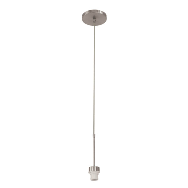 Steinhauer Sparkled light hanglamp – ø 11 cm – E27 (grote fitting) – Staal