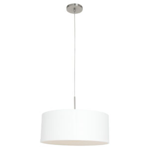 Steinhauer Sparkled light hanglamp – ø 50 cm – E27 (grote fitting) – Wit