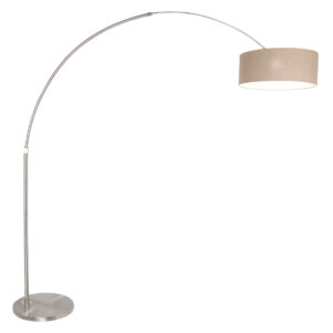 Steinhauer Sparkled light vloerlamp – E27 (grote fitting) – Staal