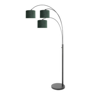 Steinhauer Sparkled light vloerlamp – E27 (grote fitting) – Zwart