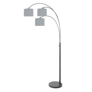 Steinhauer Sparkled light vloerlamp – E27 (grote fitting) – Zwart