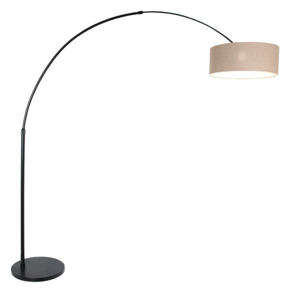 Steinhauer Sparkled light vloerlamp – E27 (grote fitting) – Zwart