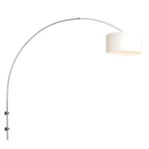 Steinhauer Sparkled light wandlamp – E27 (grote fitting) – Staal