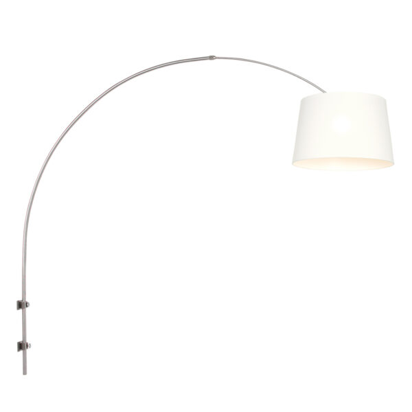 Steinhauer Sparkled light wandlamp – E27 (grote fitting) – Staal