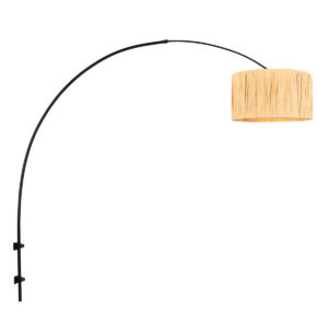 Steinhauer Sparkled light wandlamp – E27 (grote fitting) – Zwart