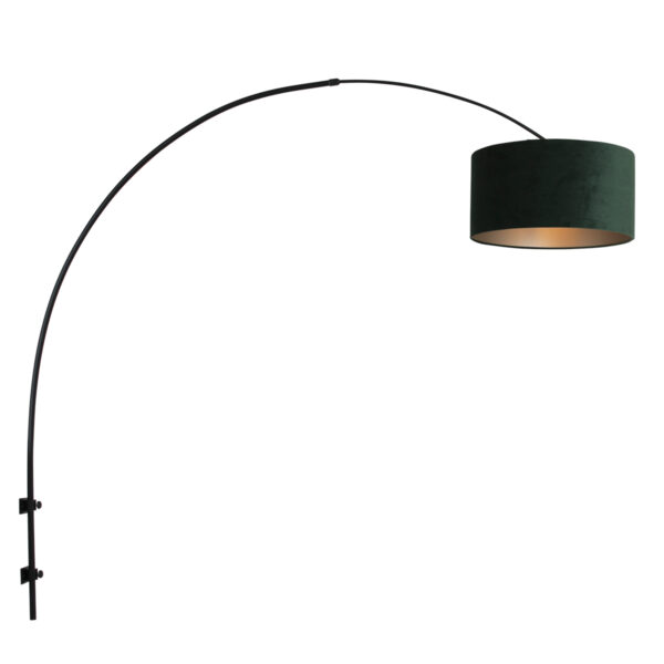 Steinhauer Sparkled light wandlamp – E27 (grote fitting) – Zwart