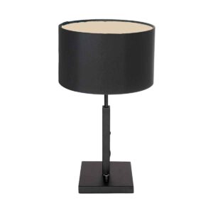Steinhauer Stang tafellamp – ø 20 cm – Niet verstelbaar – E27 (grote fitting) – Zwart
