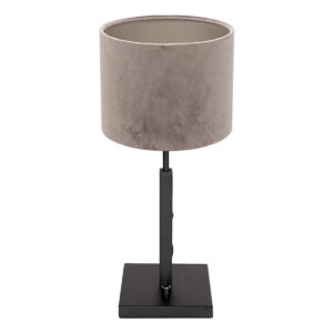 Steinhauer Stang tafellamp – ø 20 cm – Niet verstelbaar – E27 (grote fitting) – Zwart