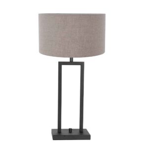 Steinhauer Stang tafellamp – ø 30 cm – Niet verstelbaar – E27 (grote fitting) – Zwart