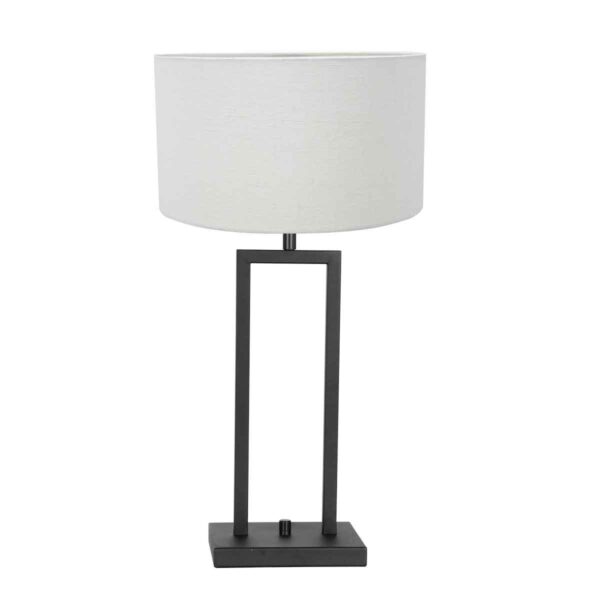Steinhauer Stang tafellamp – ø 30 cm – Niet verstelbaar – E27 (grote fitting) – Zwart