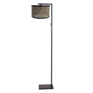 Steinhauer Stang vloerlamp – E27 (grote fitting) – Zwart