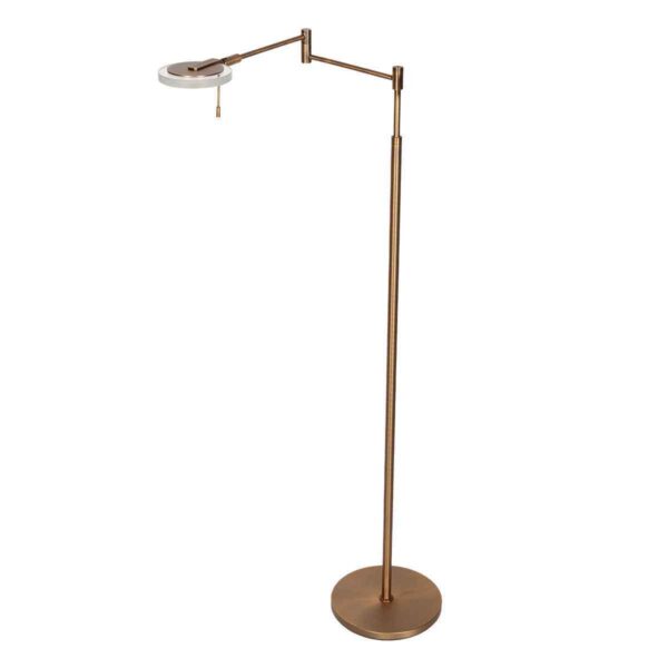 Steinhauer Turound vloerlamp – Ingebouwd (LED) – Brons