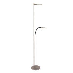 Steinhauer Turound vloerlamp – Ingebouwd (LED) – Staal