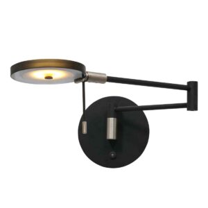 Steinhauer Turound wandlamp – Ingebouwd (LED) – Zwart