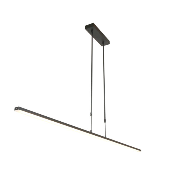 Steinhauer Zelena led hanglamp – In hoogte verstelbaar – Ingebouwd (LED) – Zwart