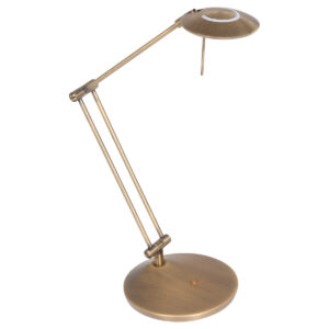 Steinhauer Zodiac led tafellamp – ø 18 cm – Draai- en/of kantelbaar en In hoogte verstelbaar – Ingebouwd (LED) – Brons