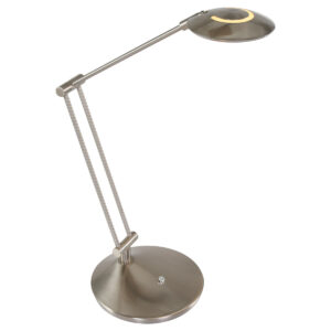 Steinhauer Zodiac led tafellamp – ø 18 cm – Draai- en/of kantelbaar en In hoogte verstelbaar – Ingebouwd (LED) – Staal