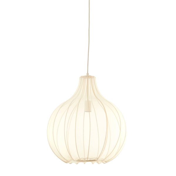 Light & Living Elati hanglamp – E27 (grote fitting) – Beige en Wit