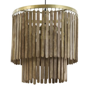 Light & Living Gularo hanglamp – E27 (grote fitting) – Brons