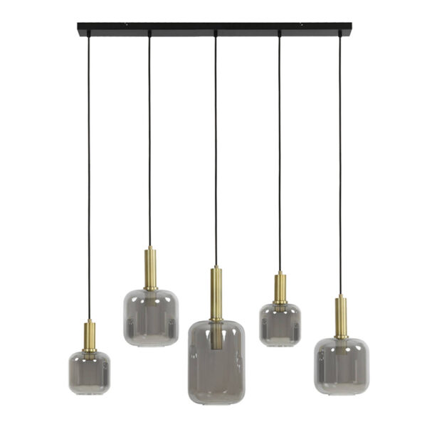 Light & Living Lekar hanglamp – E27 (grote fitting) – Brons