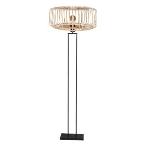 Steinhauer Stang vloerlamp – E27 (grote fitting) – Zwart