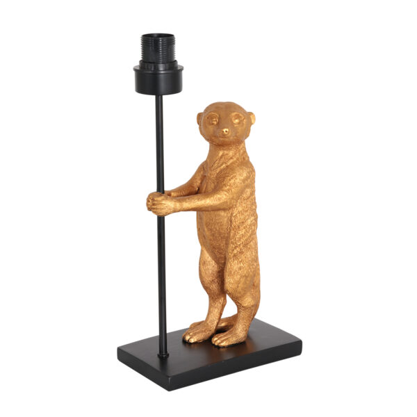 Anne Lighting Animaux tafellamp – Niet verstelbaar – E27 (grote fitting) – Zwart