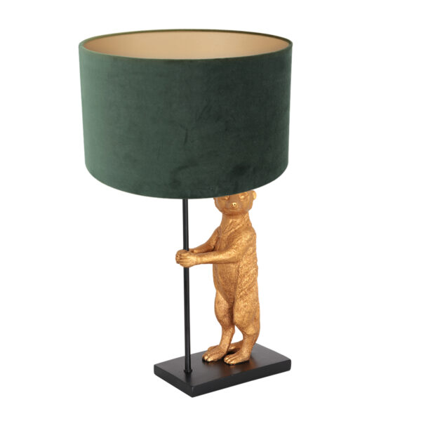 Anne Lighting Animaux tafellamp – ø 30 cm – Niet verstelbaar – E27 (grote fitting) – Zwart